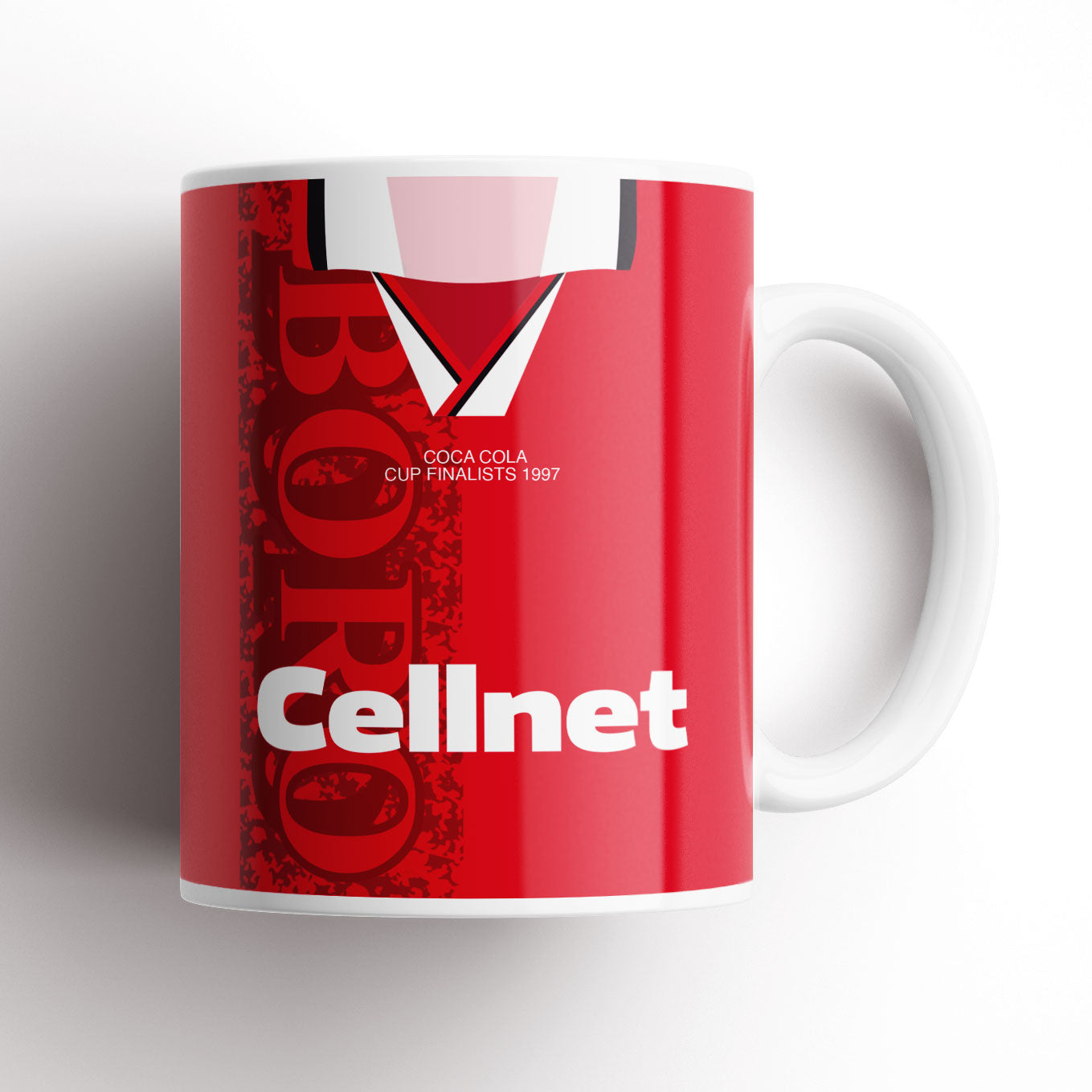 Middlesbrough 1997 Final Kit 11oz Mug