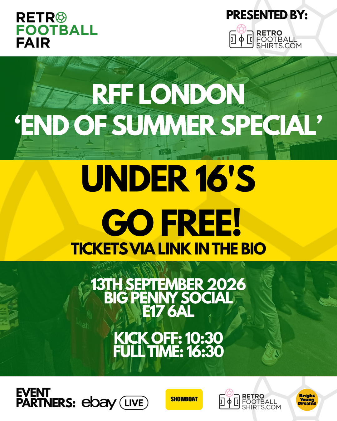 RFF LONDON 2026 PT2 (KIDS ARE FREE)