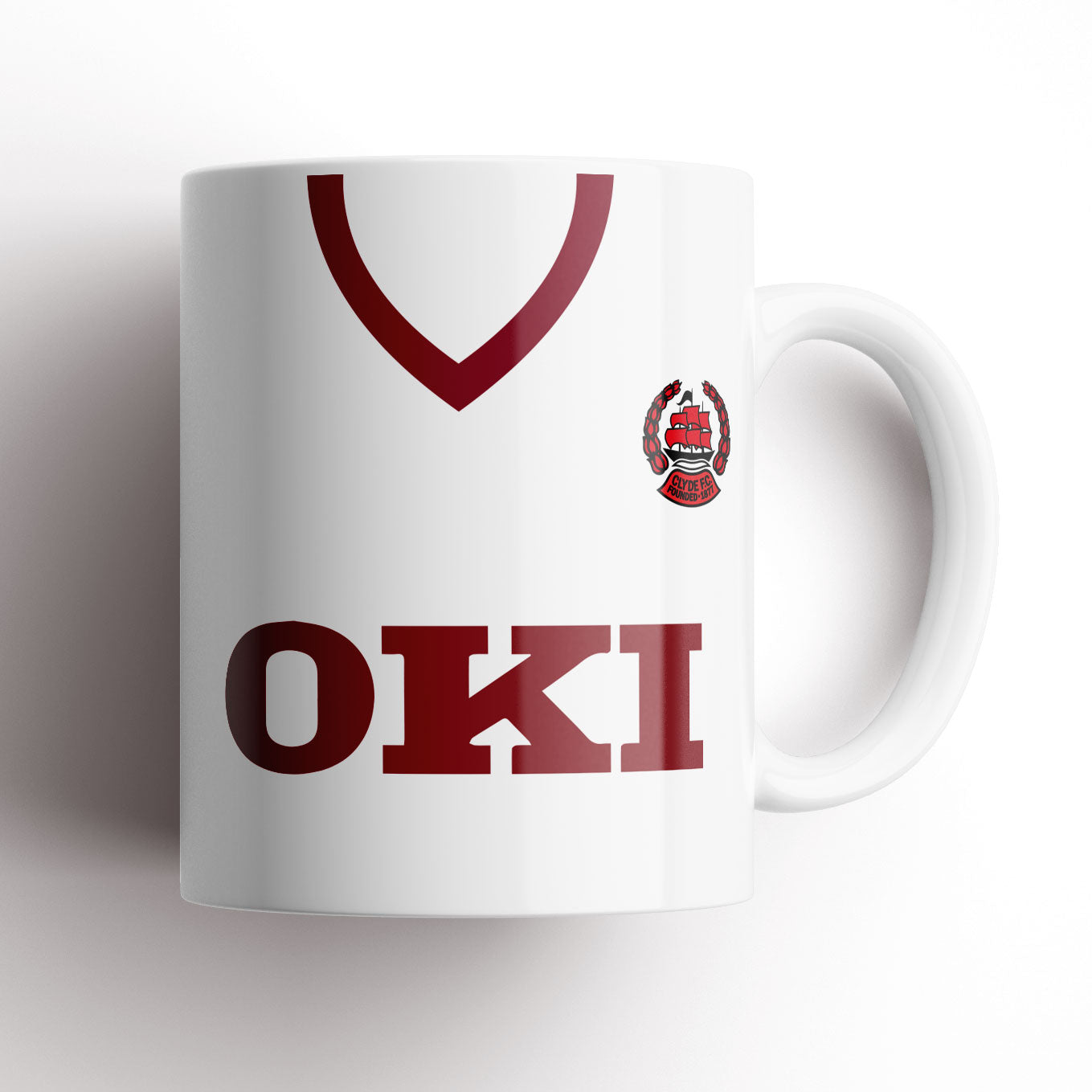 Clyde FC 2001 Home Kit 11oz Mug
