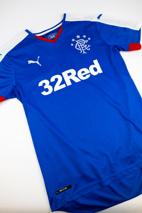 2015-16 Rangers football shirt made by Puma size medium