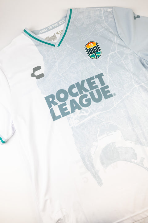 2022 San Diego Loyals football shirt made by Charly available in XXL.