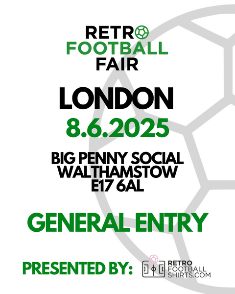 Retro Football Fair 2025 London Ticket