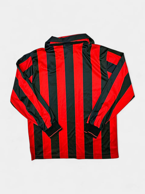 AC Milan 1992-93 football shirt made by Adidas size large

