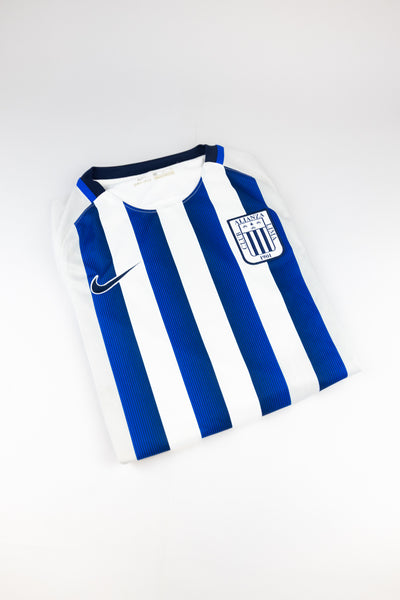 Alianza Lima 2017 Football Shirt Made by Nike Size Small