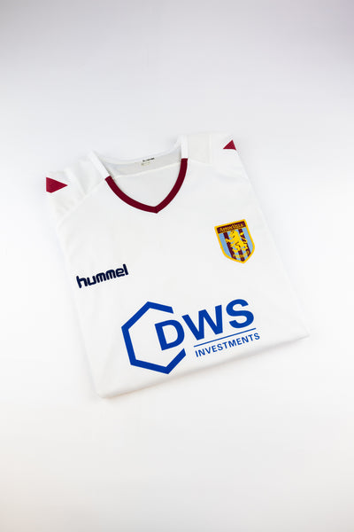 Aston Villa 2004-05 Football Shirt Made by Hummel Size Medium