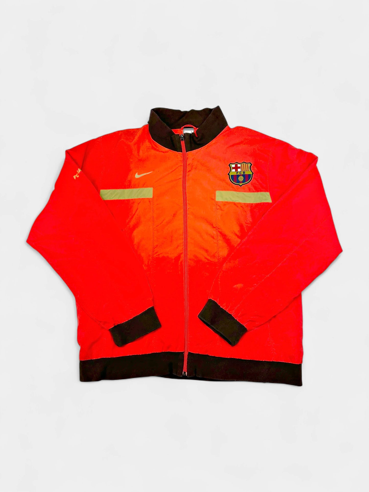Barcelona 2009-10 Track Jacket made by Nike size Large