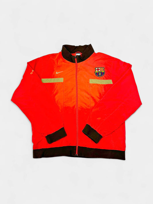 Barcelona 2009-10 Track Jacket made by Nike size Large