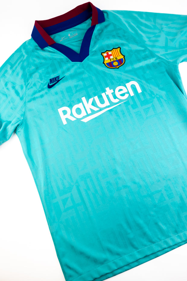 Barcelona 2019-20 Football Shirt made by Nike size large.