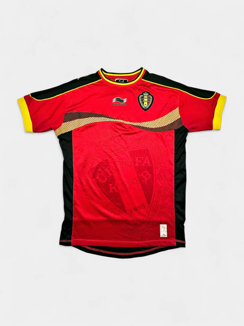 Belgium 2014-15 Football Shirt  made by Burrda size Large.