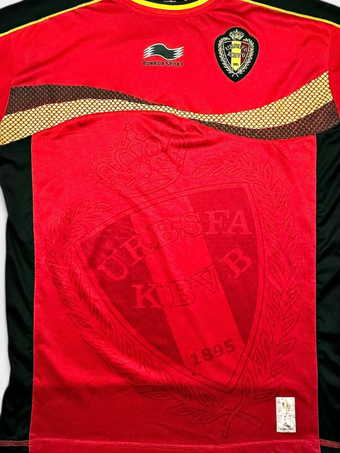 Belgium 2014-15 Football Shirt  made by Burrda size Large.