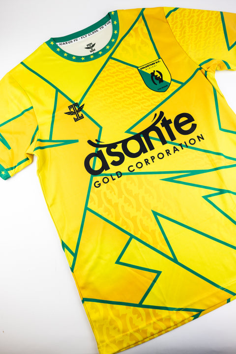 Bibiani goldstars 2022-23 Football shirt made by icarus size Medium