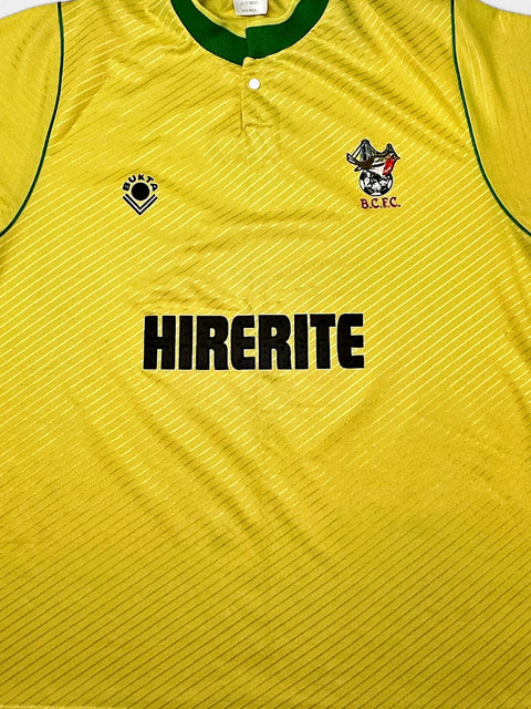 Bristol City 1992-1993 Football Shirt made by Bukta size medium