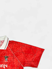Bristol City 1992-93 Football Shirt made by Nibor size XL