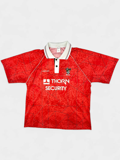Bristol City 1992-93 Football Shirt made by Nibor size XL