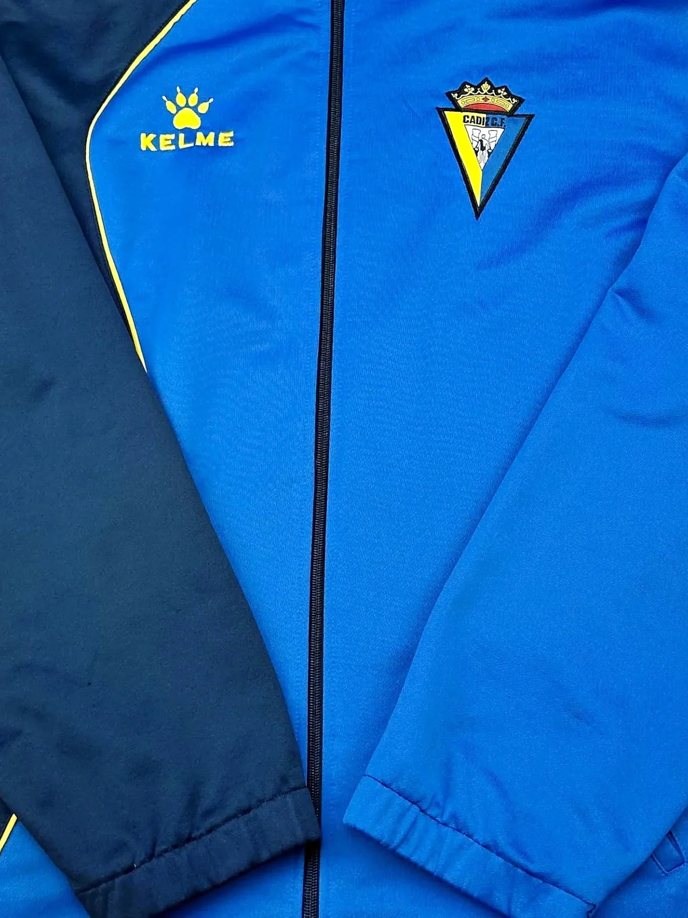 Cádiz CF 2006-07 Track Jacket made by Kelme size Large