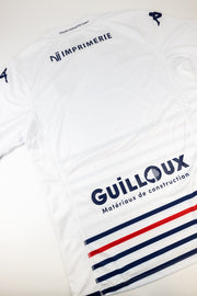 Caen FC 2023-24 Football Shirt made by Kappa available in various sizes.
