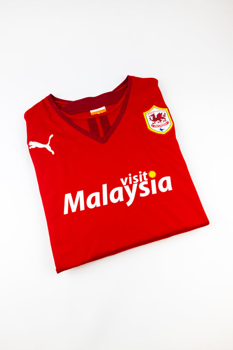 Cardiff City 2013-14 Football Shirt made by Puma ize XL