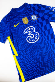 Chelsea 2021-22 Football Shirt made by Nike size XL
