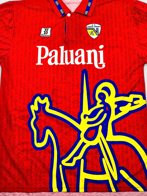 Chievo Verona 1997-1998 Football Shirt made by Biemme size XL