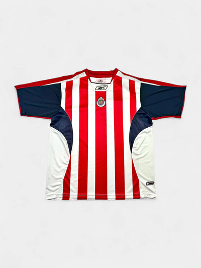 Chivas Guadalajara 2005-2006 Football Shirt made by Reebok size Large.