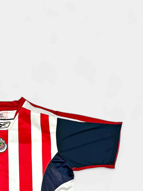 Chivas Guadalajara 2005-2006 Football Shirt made by Reebok size Large.