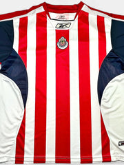 Chivas Guadalajara 2005-2006 Football Shirt made by Reebok size Large.