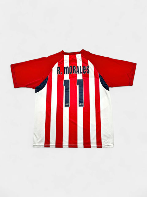 Chivas Guadalajara 2005-2006 Football Shirt made by Reebok size Large.