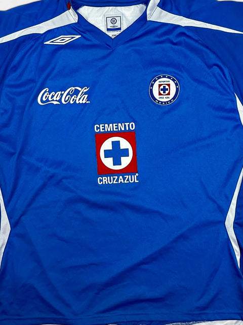 Cruz Azul 2008-09 Football Shirt made by Umbro size XL