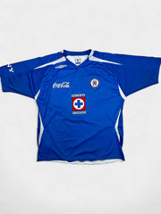 Cruz Azul 2008-09 Football Shirt made by Umbro size XL