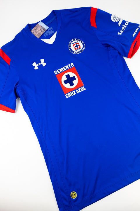 Cruz Azul 2014-15 Football Shirt made by Under Armour size Medium