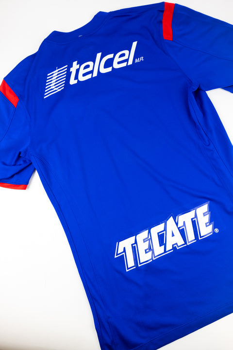 Cruz Azul 2014-15 Football Shirt made by Under Armour size Medium