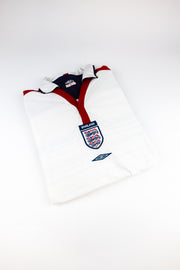 England 2004-05 Football Shirt Made by Umbro Size XL