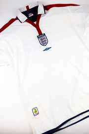 England 2004-05 Football Shirt Made by Umbro Size XL