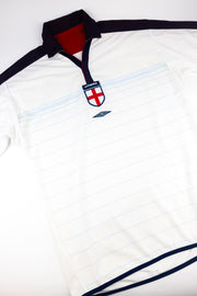England 2004-05 Football Shirt Made by Umbro Size XL