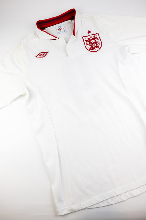 England 2012 Football Shirt made by Umbro size Medium