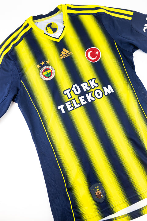 Fenerbahce 2013-14 Football Shirt Made by Adidas Size Medium