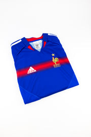 France 2004 Football Shirt Made by Adidas Size Small