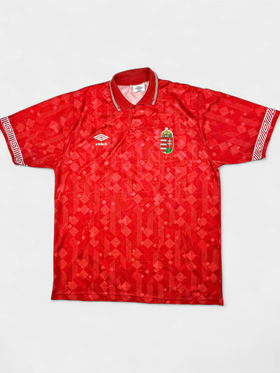 Hungary 1990-93 Football Shirt made by Umbro size Large