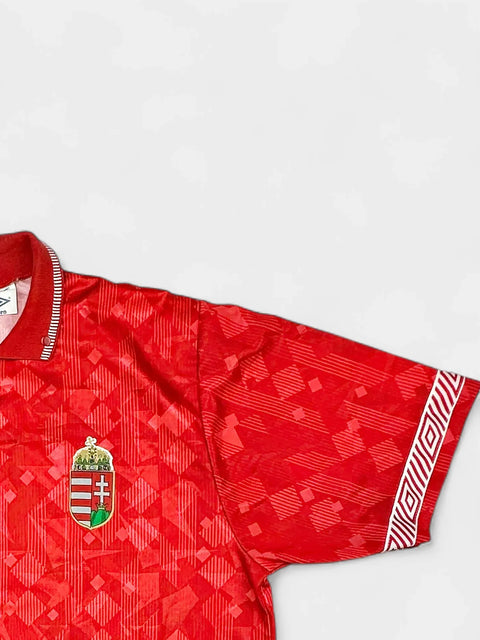 Hungary 1990-93 Football Shirt made by Umbro size Large