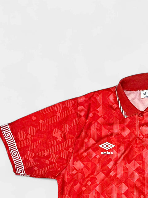 Hungary 1990-93 Football Shirt made by Umbro size Large