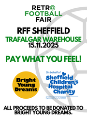 Retro Football Fair 2025 Sheffield Entry - Fundraiser Edition!
