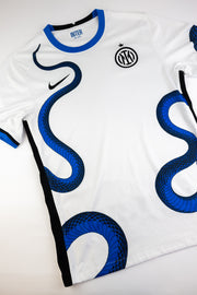 Inter Milan 2021-22 Football Shirt Made by Nike Size Small
