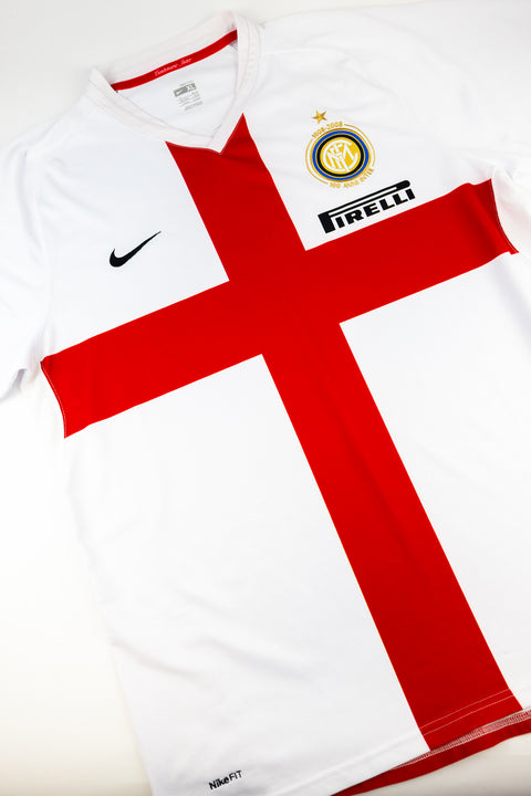 Inter Milan Football Shirt 2007-08 Football Shirt Made by Nike Size XL