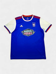 Ipswich Town 2018-2019 Football Shirt made by Adidas size Large.