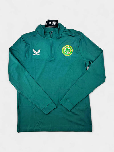 Ireland 2023 1/4 Zip Drill Top made by Castore size Medium