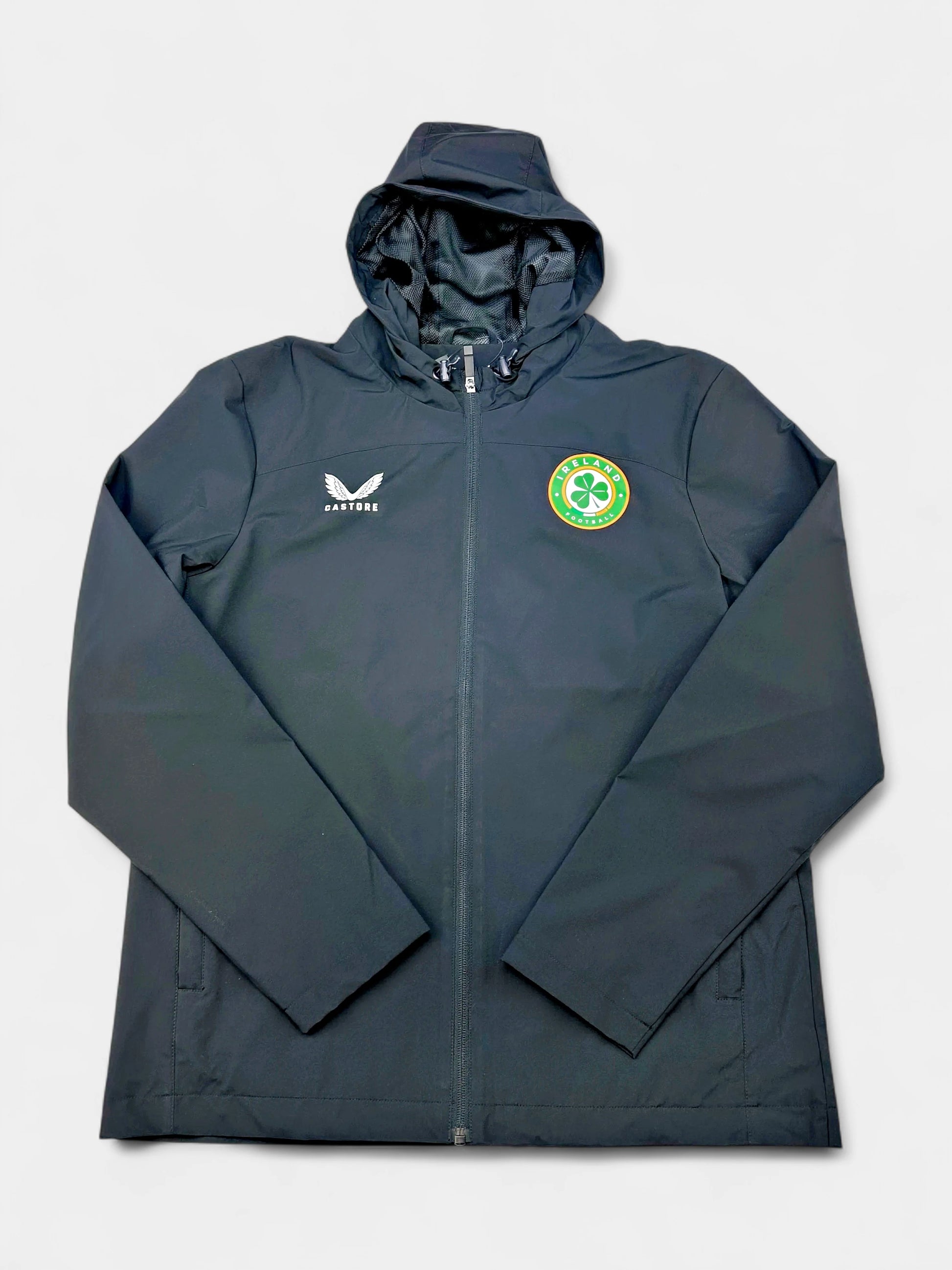 Ireland 2024-25 Windbreaker made by Castore size medium.