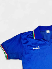 Italy 1986-90 Football Shirt made by Diadora size Small