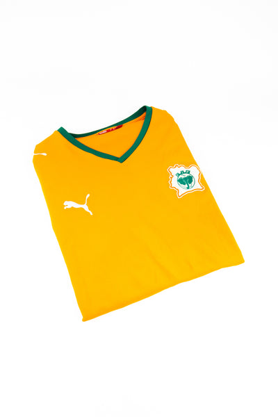 Ivory Coast 2008-09 Football Shirt Made by Puma Size XL
