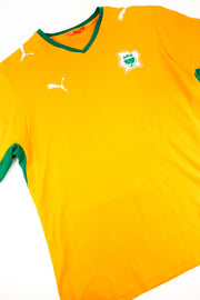 Ivory Coast 2008-09 Football Shirt Made by Puma Size XL