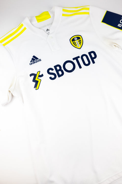 Leeds United 2021-22 Football Shirt Made by Adidas Size Large